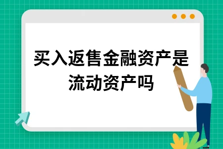 买入返售金融资产是流动资产吗