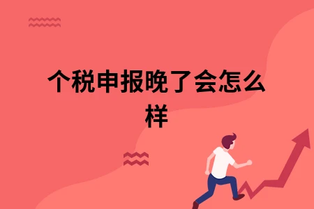 个税申报晚了会怎么样