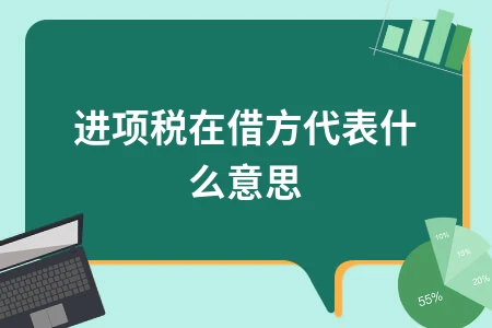 进项税在借方代表什么意思