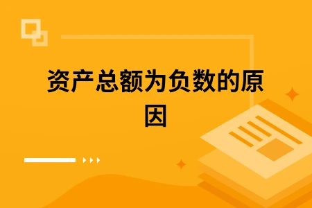 资产总额为负数的原因