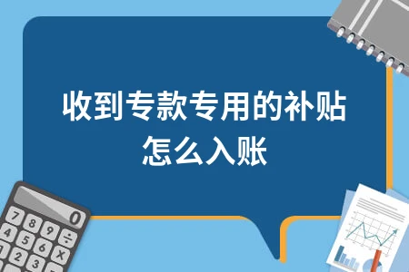 政府专款补贴会计分录解析与税务处理方法指南