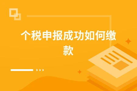 个人所得税申报成功后如何完成缴款操作指南