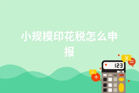 小规模纳税人印花税申报流程及零申报操作指南