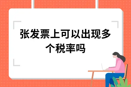 一张发票上可以出现多个税率吗 一张发票上可以出现多个税率吗