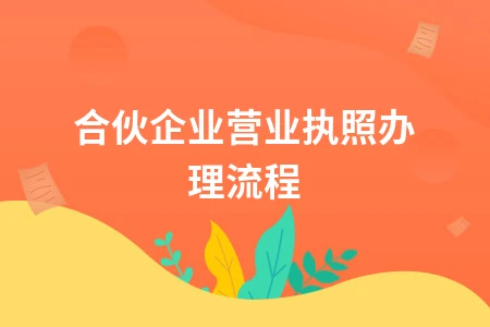 合伙企业营业执照办理流程详解及税务登记指南