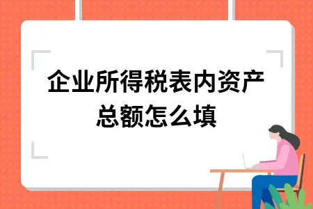 企业所得税表内资产总额怎么填 企业所得税表内资产总额怎么填