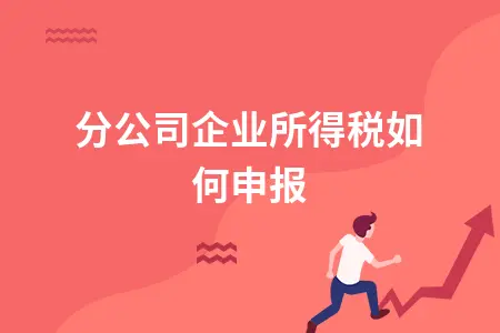 分公司企业所得税如何申报