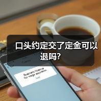 口头约定交了定金可以退吗? 口头约定交了定金可以退吗?
