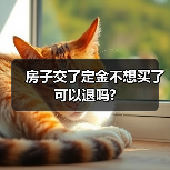 房子交了定金不想买了可以退吗? 房子交了定金不想买了可以退吗?