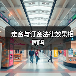 定金与订金法律效果相同吗 定金与订金法律效果相同吗