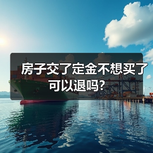 房子交了定金不想买了可以退吗? 房子交了定金不想买了可以退吗?