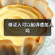 保证人可以起诉债务人吗（图4）