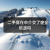 二手房在中介交了定金能退吗(图4) 二手房在中介交了定金能退吗(图4)