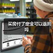 买房付了定金可以退回吗(图1) 买房付了定金可以退回吗(图1)