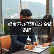 婚宴不办了酒店定金能退吗(图3) 婚宴不办了酒店定金能退吗(图3)