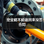 定金能不能退回来没签合同(图4) 定金能不能退回来没签合同(图4)