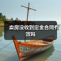 卖房没收到定金合同有效吗(图4) 卖房没收到定金合同有效吗(图4)