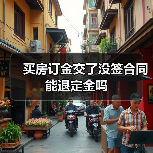 买房订金交了没签合同能退定金吗(图1) 买房订金交了没签合同能退定金吗(图1)
