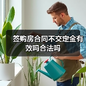 签购房合同不交定金有效吗合法吗(图3) 签购房合同不交定金有效吗合法吗(图3)