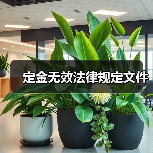 定金无效法律规定文件（图1）