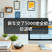 新车交了5000定金能不能退呢（图4）