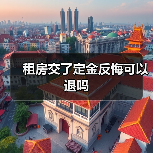 租房交了定金反悔可以退吗（图1）
