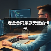 定金合同条款无效的情形(图2) 定金合同条款无效的情形(图2)
