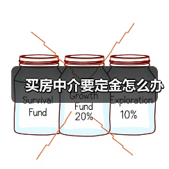 买房中介要定金怎么办（图1）