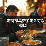 定制家具交了定金可以退吗（图3）
