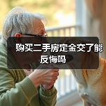 购买二手房定金交了能反悔吗(图1) 购买二手房定金交了能反悔吗(图1)