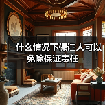 什么情况下保证人可以免除保证责任（图2）