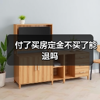付了买房定金不买了能退吗（图4）