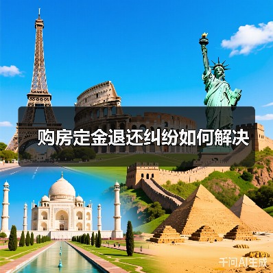 购房定金退还纠纷如何解决（图2）