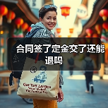 合同签了定金交了还能退吗（图4）