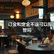 订金和定金不退可以报警吗（图4）