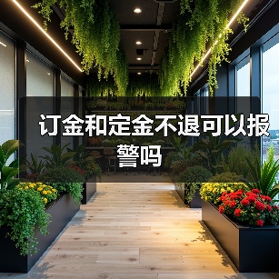 订金和定金不退可以报警吗（图2）