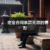 定金合同条款无效的情形（图4）
