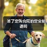 签了定购合同的定金能退吗（图3）