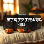 租了房子交了定金可以退吗（图4）