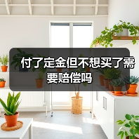 付了定金但不想买了需要赔偿吗（图4）