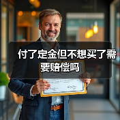 付了定金但不想买了需要赔偿吗（图3）