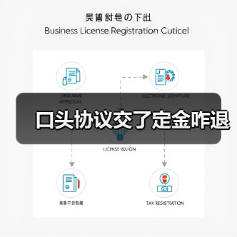 口头协议交了定金咋退（图1）