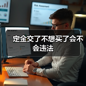 定金交了不想买了会不会违法（图3）