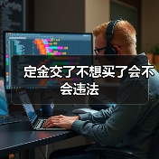 定金交了不想买了会不会违法（图2）