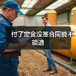 付了定金没签合同能不能退（图4）