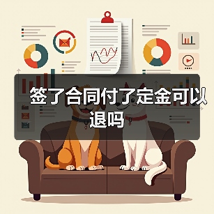 签了合同付了定金可以退吗（图2）