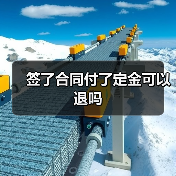 签了合同付了定金可以退吗（图3）