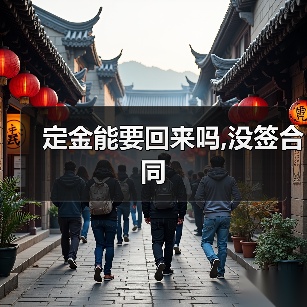 定金能要回来吗,没签合同（图3）