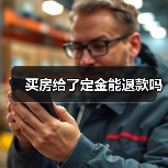 买房给了定金能退款吗（图3）