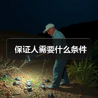 保证人需要什么条件（图3）